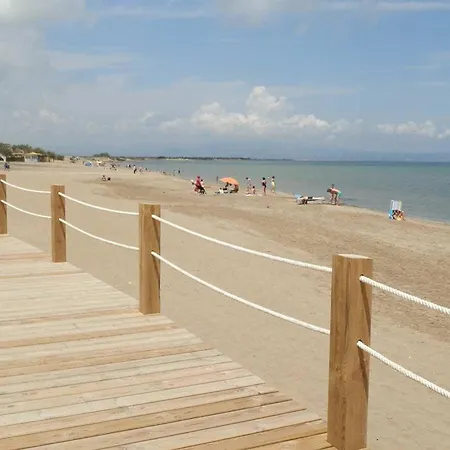 Casa Ideal Con Piscina Privada, Cerca Del Mar, Wifi Gratis, Aire Opcional, Mascotas Y Playa Perros - Es-184-16 *