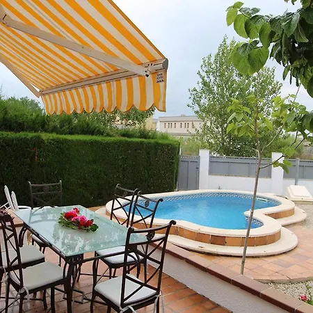 Hébergement de vacances Casa Ideal Con Piscina Privada, Cerca Del Mar, Wifi Gratis, Aire Opcional, Mascotas Y Playa Perros - Es-184-16
